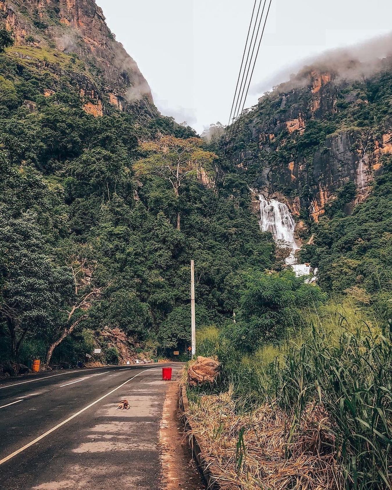 Ravana Falls in Ella